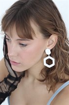 Клипсы Minimalism Шестигранник - фото 45800