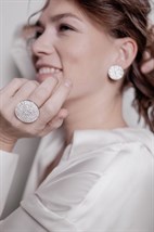 Кольцо Crystal circle 30 - фото 45808