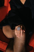 Кольцо Crystal circle 30 - фото 45809