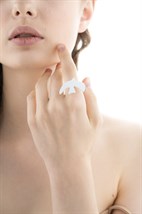 Кольцо Minimalism Птичка - фото 45816