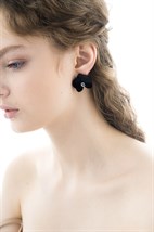 Серьги Minimalism Орхидеи - фото 45841