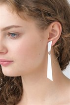 Серьги Minimalism Графика - фото 45843