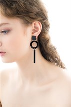 Серьги Minimalism Асимметрия - фото 45844