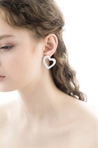 Серьги Minimalism Сердца - фото 45858