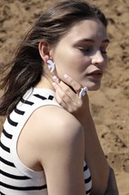 Серьги Minimalism Птички - фото 47503