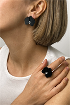 Серьги Minimalism Орхидеи - фото 47529