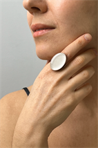 Кольцо Wood ellipse - фото 47536