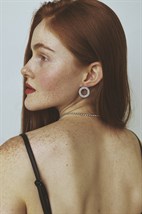 Серьги Crystal Rings - фото 47771