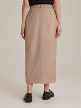 Юбка миди прямого кроя - фото 48163