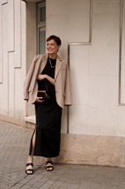 Платье из итальянской вискозной ткани - фото 48188 Платье из итальянской вискозной ткани - фото 48188