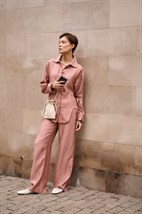 Костюм пижамный из итальянской вискозной ткани - фото 48192