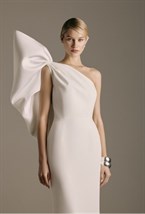 Свадебное платье с объёмным рукавом - фото 48319