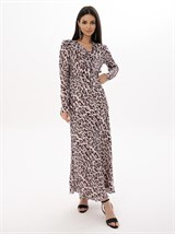 Платье из атласного шелка - фото 48769