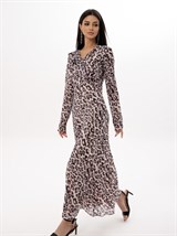 Платье из атласного шелка - фото 48770