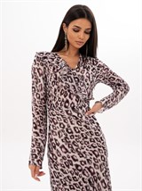 Платье из атласного шелка - фото 48771