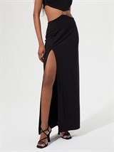 Платье макси с кольцом - фото 48804