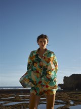 Шорты в пижамном стиле - фото 48824