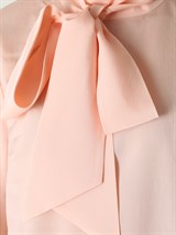 Блуза с бантом - фото 48995