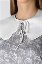 Платье мини с воротником одуванчики - фото 49053