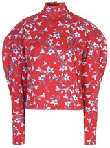 Блузка "Краснокнижные" с принтом - фото 49069