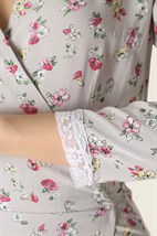 Платье на запахе с рукавом 3/4 - фото 49099