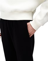 Брюки прямые с резинкой - фото 49777