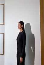 Платьте макси со сборкой из итальянской вискозы - фото 50609