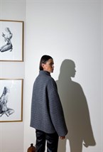 Бомбер из итальянского шерстяного твида - фото 50627