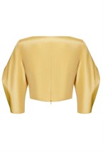 Топ корсетный золотисто-желтого оттенка - фото 50708