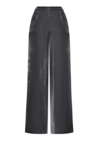 Брюки серые бархат - фото 51657