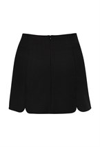 Юбка с карманами из бархата - фото 52186