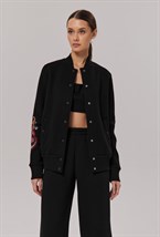 Бомбер "BOHO", перо - фото 52486