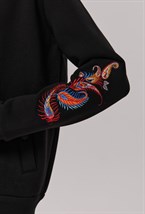 Бомбер "BOHO", перо - фото 52487