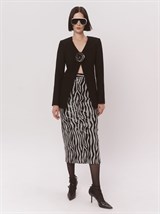 Жакет с розой из страз - фото 52720