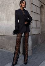 Кружевные брюки Flor - фото 52817