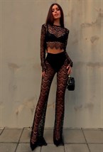 Кружевные брюки Flor - фото 52818