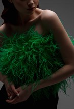 ТОП из пера страуса - фото 54595