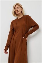 Платье с защипами - фото 54823