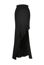 Ассиметричная юбка BLACK SAND - фото 55827