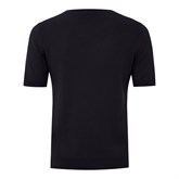 Джемпер кашемировый с коротким рукавом - фото 55862