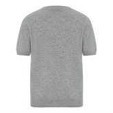 Джемпер кашемировый с коротким рукавом - фото 55866