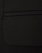 Удлиненный блейзер Black с воротником - фото 55943