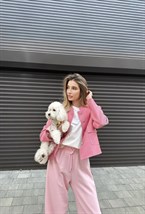 Твидовый жакет Barbie - фото 56265