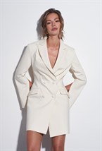 Платье-жакет с разрезами - фото 56373