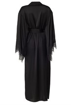 Халат шелковый макси - фото 56387