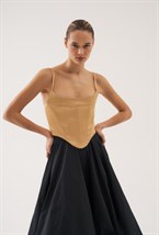 Корсет золото - фото 56464