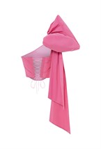 Корсет розовый  с бантом - фото 56496