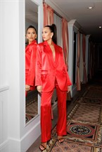 Брюки Agness атлас - фото 57802