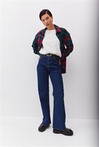 Джинсы прямые - фото 58068