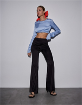 Брюки клеш - фото 58241